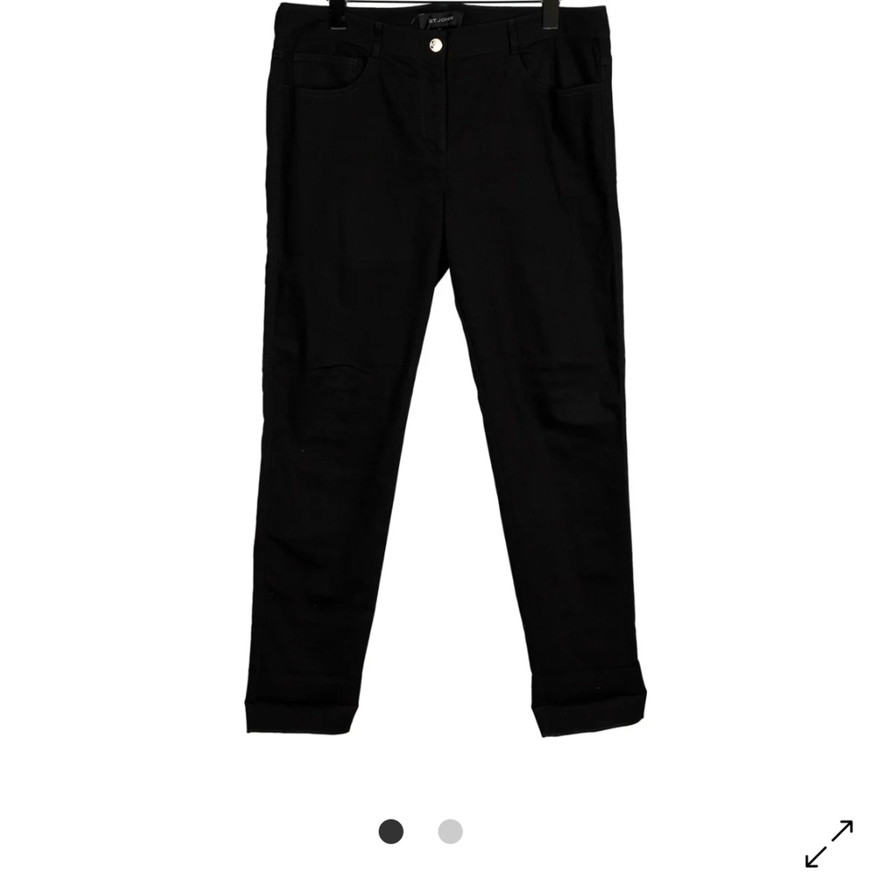 Black Slim Fit Pants